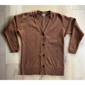 Smartwool Cozy Lodge Cardigan - Women's Size Small - Acorn